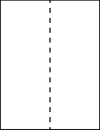 Full Sheet Blank Label 8 1/2" x 11"