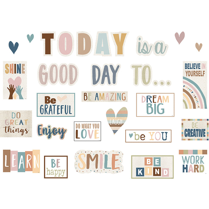 TODAY IS A GOOD DAY MINI BULLETIN BOARD SET