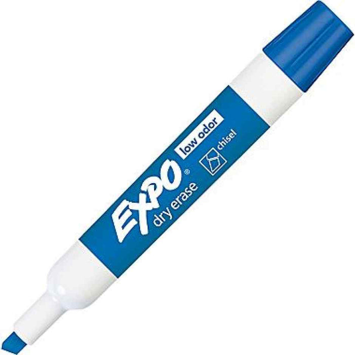 Blue Chisel tip Dry Erase Marker Expo (PST)